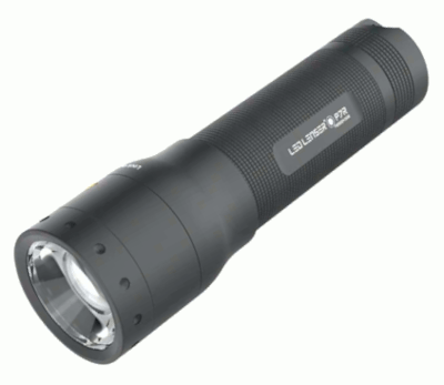 LedLenser-käsivalaisin ladattava 20lm/250lm/1000lm musta (9608-R)