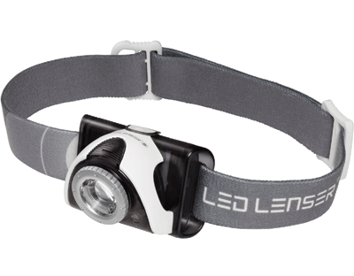 LedLenser-otsavalaisin 180lm 3xAAA/R03 harmaa (6105) *