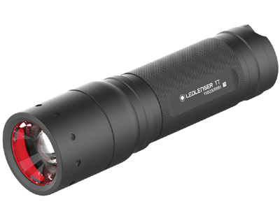 LedLenser-käsivalaisin 3xAAA/R03 25lm/280lm musta (9904) *