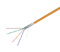 LAN-kaapeli Cat5e (patch) F/UTP oranssi 100m/rulla