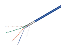 LAN-kaapeli Cat5e (patch) F/UTP sininen 100m/rulla