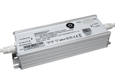 Hakkuriteholähde IP65 12Vdc 12,5A 150W (MCHQ150V12-GA)