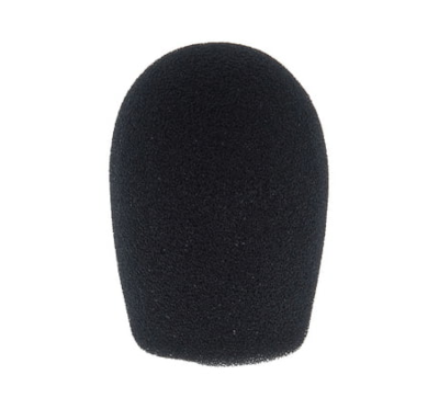 Tuulisuoja mikrofonille musta (21-26 mm)