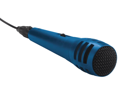 Dynaaminen mikrofoni 80-12000Hz 600ohm sininen