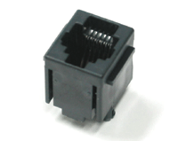Modular-runkoliitin piirilevylle, pystymalli 6/6-napainen (RJ12) Modular-runkoliitin piirilevylle, pystymalli 6/6-napainen (RJ12)