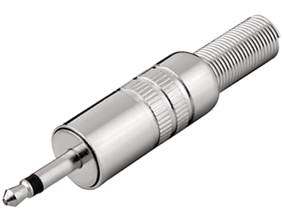 Monoplugi 3,5mm metalli (205-00605) Monoplugi 3,5mm metalli (205-00605)