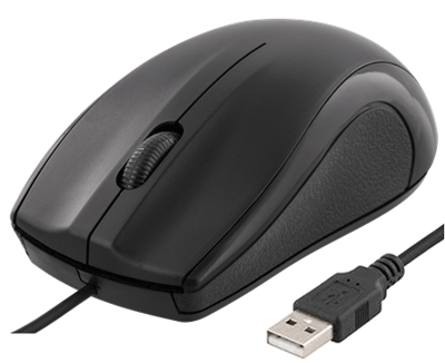Optinen hiiri USB-liitännällä 1200dpi musta