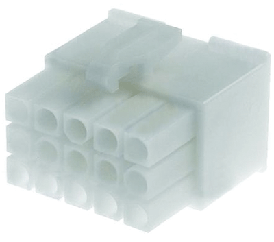 Liitinrunko Mini-universal MATE-N-LOK-sarja 15-nap. naaras Liitinrunko Mini-universal MATE-N-LOK-sarja 15-nap. naaras