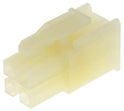 Liitinrunko Mini-universal MATE-N-LOK-sarja 4-nap. naaras Liitinrunko Mini-universal MATE-N-LOK-sarja 4-nap. naaras