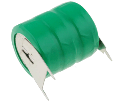 NiMh-akku piirilevylle (1+2) 3,6V 80mAh