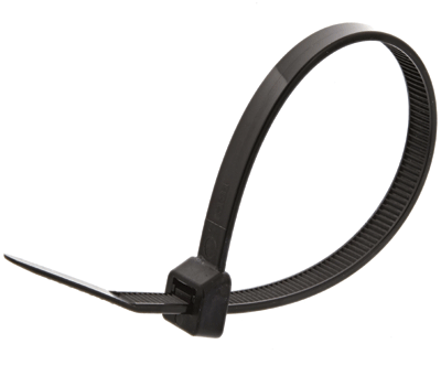Johdinside 2,4x80mm musta 100kpl/pkk (BMN0824)