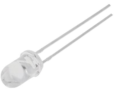 IR-valodiodi (LED) 5mm 850nm (OSI3CA5111A)