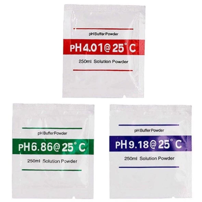 Kalibrointiaineet pH 4,01 / 6,86 / 9,18 (250 ml)