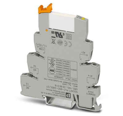 Ohjausrele DIN-kiskoon 24Vdc/250Vac 6A