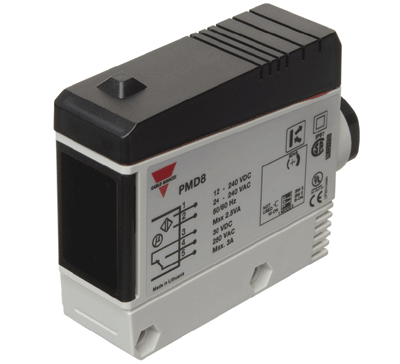 Optinen anturi ajastimella relelähtö 24-240Vac/12-240Vdc 0,8m kohdeheijastus Optinen anturi ajastimella relelähtö 24-240Vac/12-240Vdc 0,8m kohdeheijastus