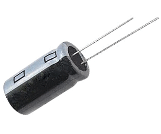 Elektrolyyttikondensaattori low-ESR pystymalli 1500uF 16V R-5