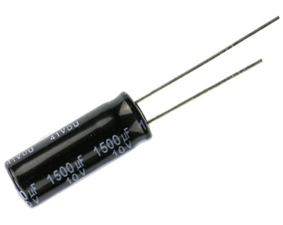 Elektrolyyttikondensaattori low-ESR pystymalli 1500uF 10V R-3,5 (EEUFR1A152L)