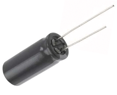 Elektrolyyttikondensaattori low-ESR pystymalli 2700uF 10V R-5