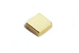 Kestomagneetti kullattu Neodymium N45 5,0x5,0x2,0mm