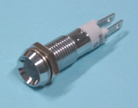 LED-merkkilamppu 24-28Vdc valkoinen 8mm