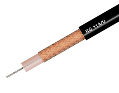 Koaksiaalikaapeli RG-11A/U 75ohm musta