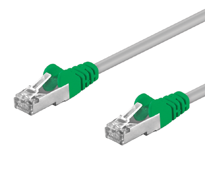 Cat5e-liitäntäkaapeli FTP ristikytketty 1m