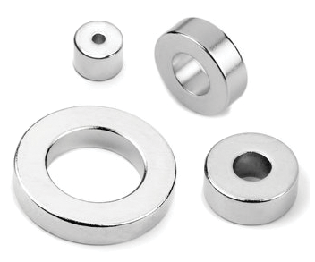 Kestomagneetti reiällä neodymium N45 6x2mm