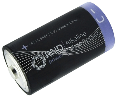 Alkaliparisto 1,5V 7500mAh C/LR14 10kpl/pkk