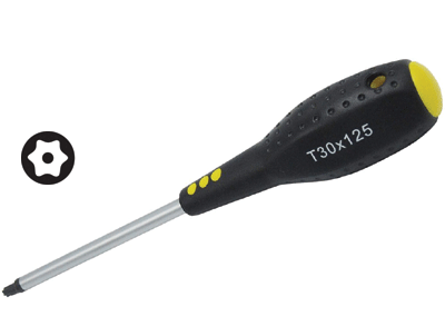 Torx-ruuvimeisseli reiällä TR-30 125mm/254mm