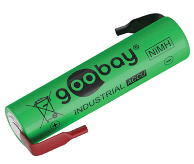 NiMh-akku (Ready-To-Use) juotoskorvakkeilla 1,2V 800mAh AAA/R03