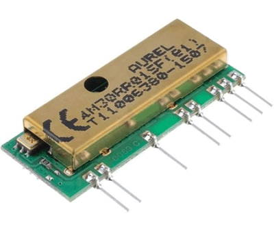 AM-vastaanotinmoduli piirilevylle 433,92MHz OOK