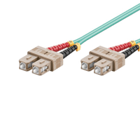Valokuitukaapeli SC/SC dublex/multimode (OM3) 0,5m