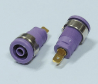 Turvabanaanihylsy 4mm violetti