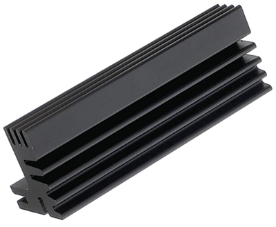 Jäähdytyslevy 5,8°K/W 84x30x28mm musta (SK125-84SA) Jäähdytyslevy 5,8°K/W 84x30x28mm musta (SK125-84SA)