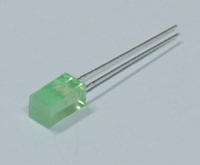 LED 5x5mm 1,3-8mcd vihreä