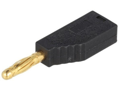 Banaanipistoke kullattu 4mm juotettava 19A 60Vdc musta (22.2626-21) * Banaanipistoke kullattu 4mm juotettava 19A 60Vdc musta (22.2626-21) *