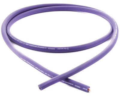 Mikrofonikaapeli 2x0,22mm² violetti *