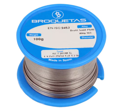 Juotostina Sn60/Pb40 0,5mm 100g (VAIN AMMATTIKÄYTTÖÖN)