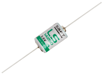 Litium-paristo juotoslangoilla 3,6V 1,2Ah 1/2AA (LS14250)
