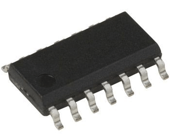 Operaatiovahvistin nelikkö Low-Power SO-14 (LM324D)