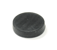 Kumipinnoitettu kestomagneetti Neodymium N45 16,8x4,4mm