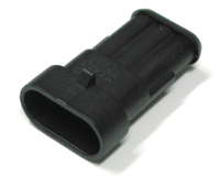 Liitinrunko SuperSeal-sarja uroskoskettimille 3-nap. (282105-1) Liitinrunko SuperSeal-sarja uroskoskettimille 3-nap. (282105-1)