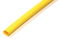 Kutistemuovi 6,4mm keltainen 1m