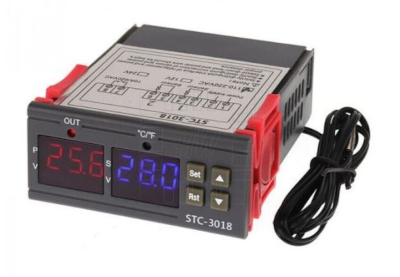 Digitaalinen termostaatti / paneelimittari 230Vac NTC