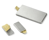 Kestomagneetti tarrakiinnityksellä Neodymium N35 10x5,0x1,0mm