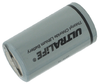 Litium-paristo juotoskorvakkeilla 3,6V 9Ah C/R14 (ER26500/ST)