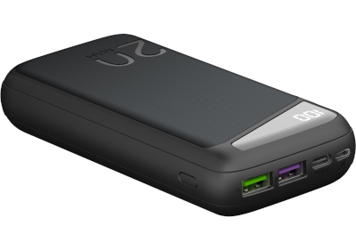 Li-Pol-varavirtalähde (PowerBank) 2xUSB-A/1xUSB-C 20Ah