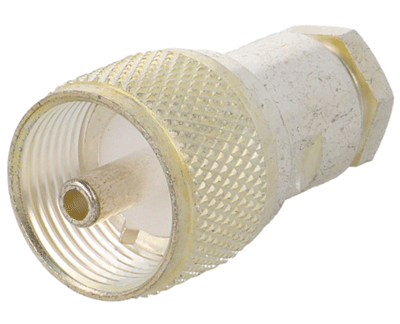 UHF-pistoke uros juotettava RG-58U (1-1337473-0) UHF-pistoke uros juotettava RG-58U (1-1337473-0)