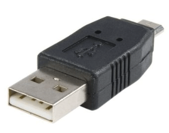 USB-liitinadapteri USB-A-uros/micro-USB-B-uros