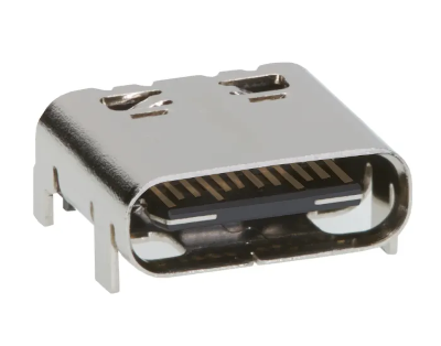 USB-C -runkoliitin piirilevylle SMD
